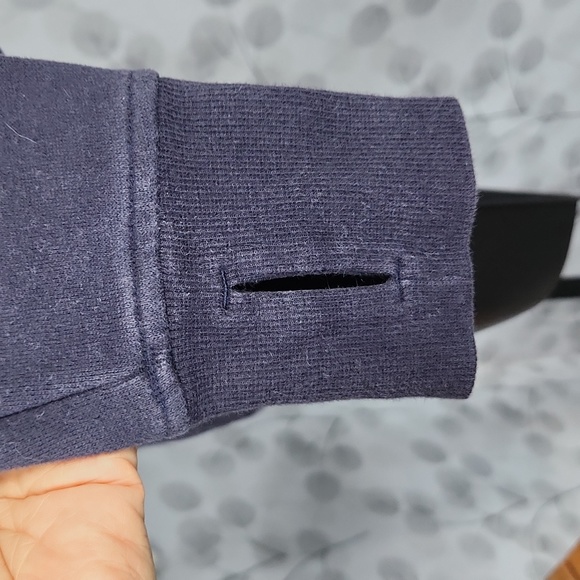 Lululemon Scuba Quarter-Zip Fleece Hoodie | Midnight Navy | Size 2 - Picture 7 of 10